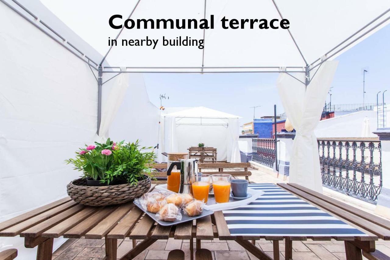 Hostly Acetres 1A Loft In City Center, Comunal Terrace, Fibre,Parking Optional Sevilla Eksteriør billede
